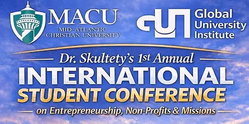 International Student Conference on Entrepreneurship, Non-Profits & Missions