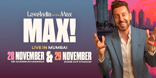Max Amini Live in Mumbai!