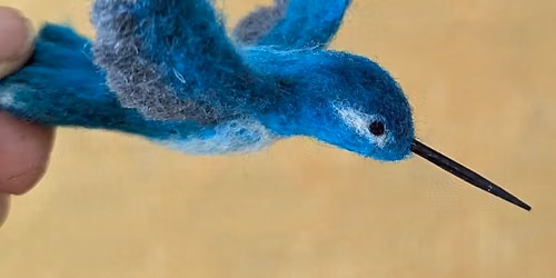 Needle Felted Wool Hummingbird Workshop