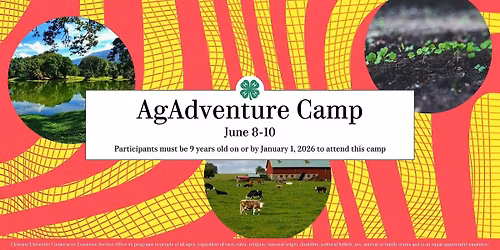 Greenville County AgAdventure Camp 2026
