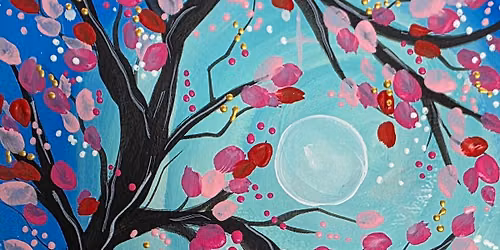 Oriental Tree Paint & Prosecco at the Wyvern, Taunton