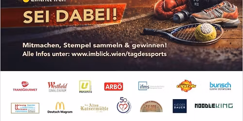 Tag des Sports im Westfield Donauzentrum