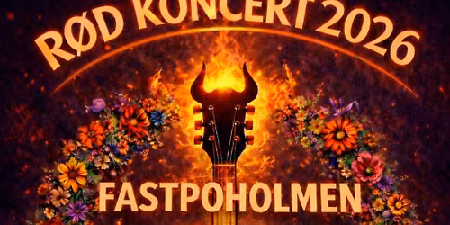 R\u00d8D KONCERT 2026