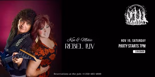Rebel Luv Returns at Howling Coyote \u2014 Nov 15, 7PM