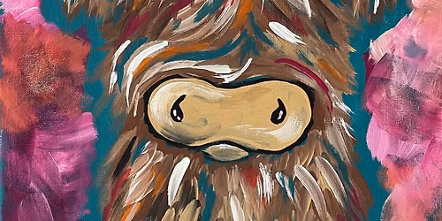 Colorful Highland Paint Night 