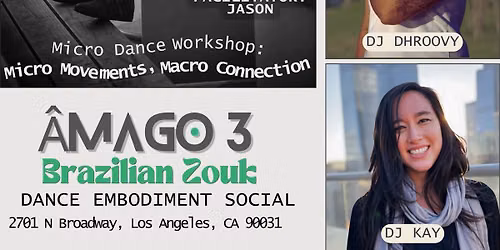 Âmago Embodied Brazilian Zouk Social #3