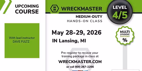 Lansing, MI Level 4\/5 May 28-29, 2026