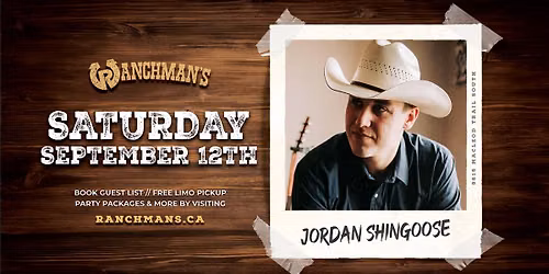 Jordan Shingoose at RANCHMANS