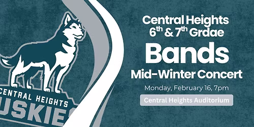 Central Heights 6th & 7th Grade Bands