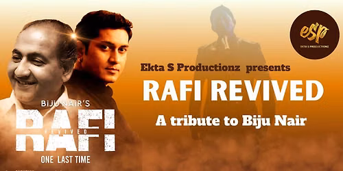 RAFI REVIVED - One Last Time
