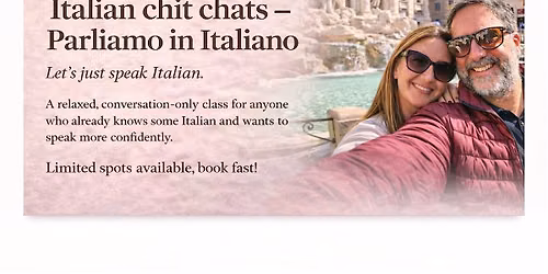 Italian chit chats - Parliamo in Italiano