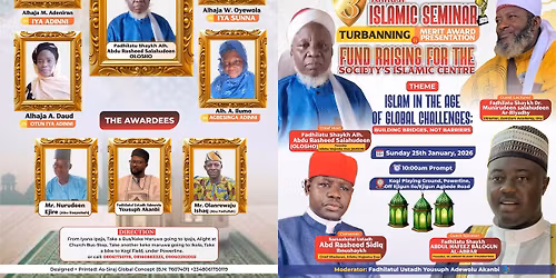 3RD ANNUAL ISLAMIC SEMINAR 