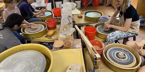 March Middle and High School Wheel Throwing (4 Mondays)