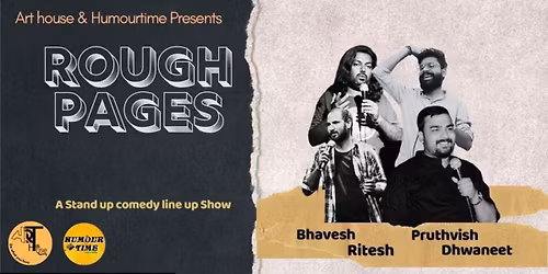 Rough Pages - A Stand Up Comedy Show