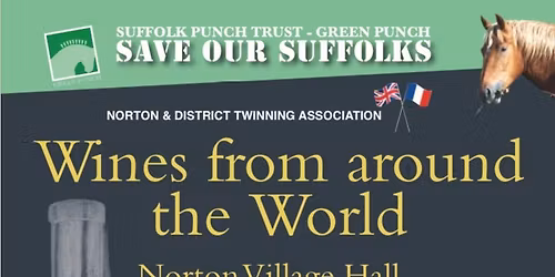 Wine Tasting with The Suffolk Punch Trust Green Punch
