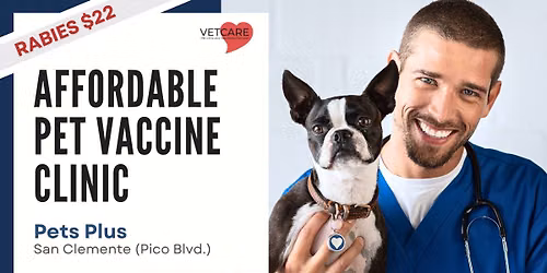 Affordable Pet Vaccine Clinic - San Clemente (Pico)