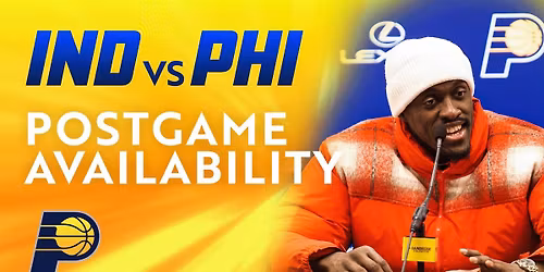 Indiana Pacers at Philadelphia 76ers