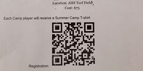 AHS Soccer Camp 