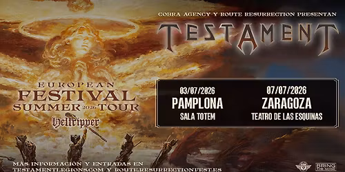 Route Resurrection: Testament (Pamplona, 2026)