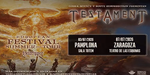Route Resurrection: Testament (Pamplona, 2026)
