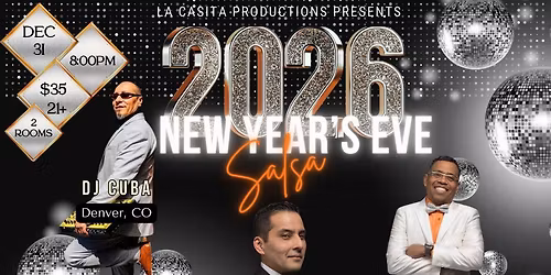 Everything That Glitters NYE 2026 Salsa Social