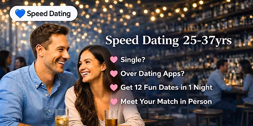 Melbourne Speed Dating Event 25\u201337years Singles Night | Speed Dating Social