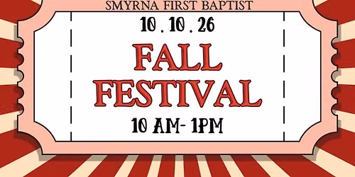 Smyrna First Fall Festival 2026