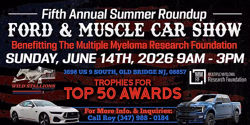 Wild Stallions Fifth Annual Summer Roundup Ford & Muscle Car Show