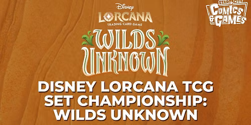 Disney Lorcana TCG Set Championship: Wilds Unknown
