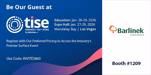 TISE 2026 - Barlinek - be there with us!