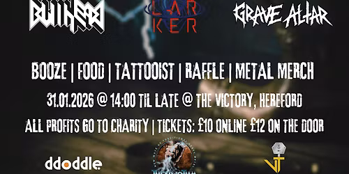 HORNED LEGIONS ARISE - One Day Metal Festival in Aid of H.R.R.O.