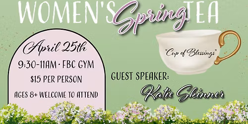 Women's Spring Tea