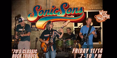 SonicSons: \u201970s Classic Rock Tribute