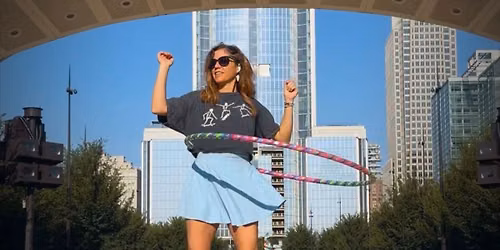 Hula Hoop with Rachel