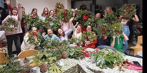Daytime Big Wreath Workshop Deeside - Dee Park Community Woodland