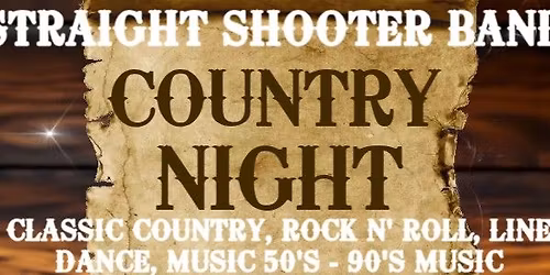 Country Night at The Links with the Straight Shooter Band