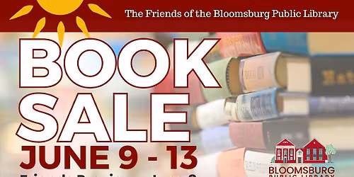Bloomsburg Public Library Summer Book Sale