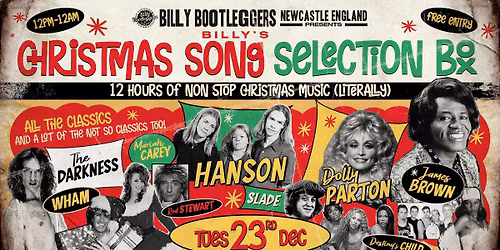 BILLY'S CHRISTMAS SONG SELECTION BOX