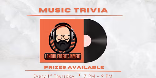 Music Trivia with London Entertainment