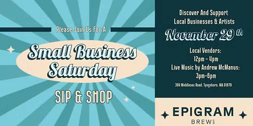 Small Business Saturday Vendor Fair