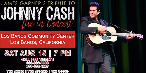 James Garner's Tribute to Johnny Cash | Los Banos, CA