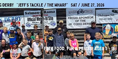 SHEBOYGAN JR COHO FISHING DERBY 2026