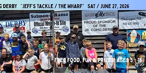 SHEBOYGAN JR COHO FISHING DERBY 2026