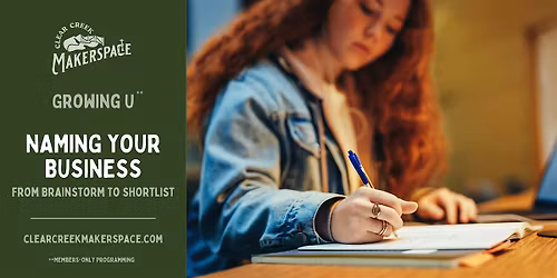 Growing U: Naming Your Business: From Brainstorm to Shortlist