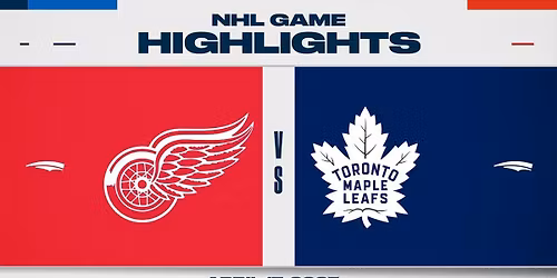 Detroit Red Wings vs. Toronto Maple Leafs