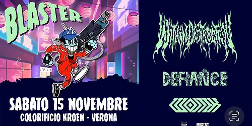 BLASTER @ Colorificio Kroen, Verona - 15 novembre 2025