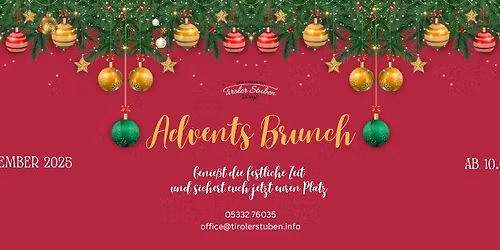 Tiroler Stuben Advents Brunch