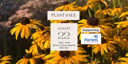 Plant Sale - Sat 22nd Aug @Circus Street