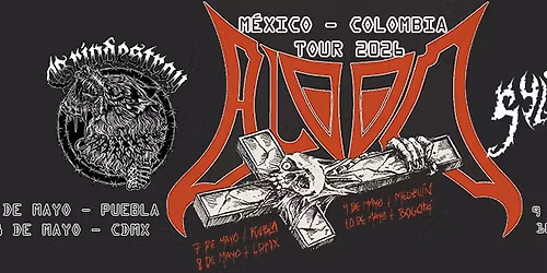 BLOOD en CDMX - \u00a1\u00a1 40 a\u00f1os de Death\/Grind !!