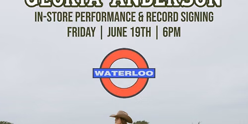 GLORIA ANDERSON In-Store Performance & Record Signing